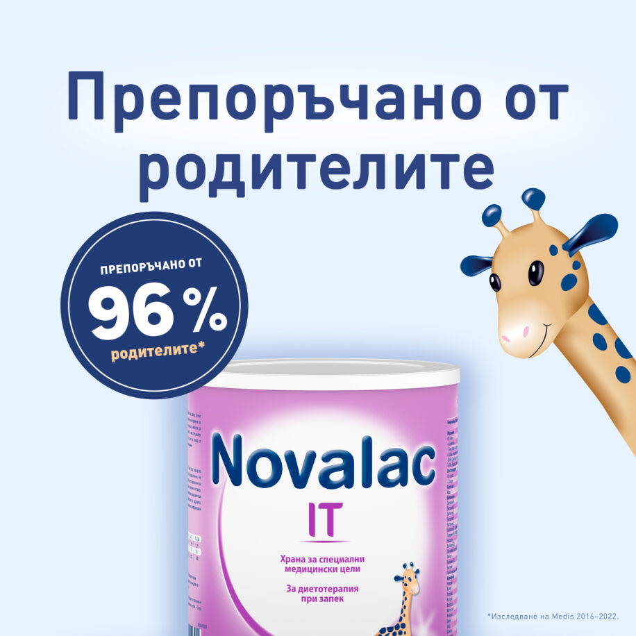 Novalac IT Препоръчано от родители